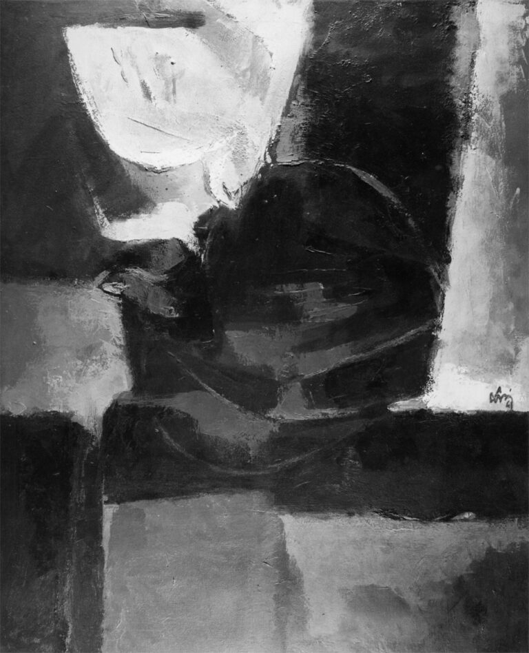 1961/1962 - Senza titolo - Oil on canvas
