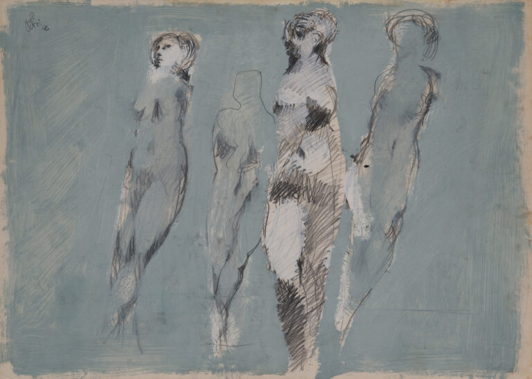 1966 - Tempera and pencil on paper - cm 50x70