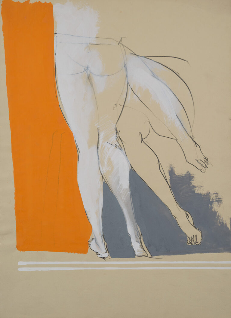 1968 - Pencil and tempera on paper - cm 66x48