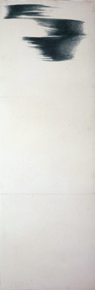 1989 - penna a sfera su carta intelata - cm 103,5x34,5
