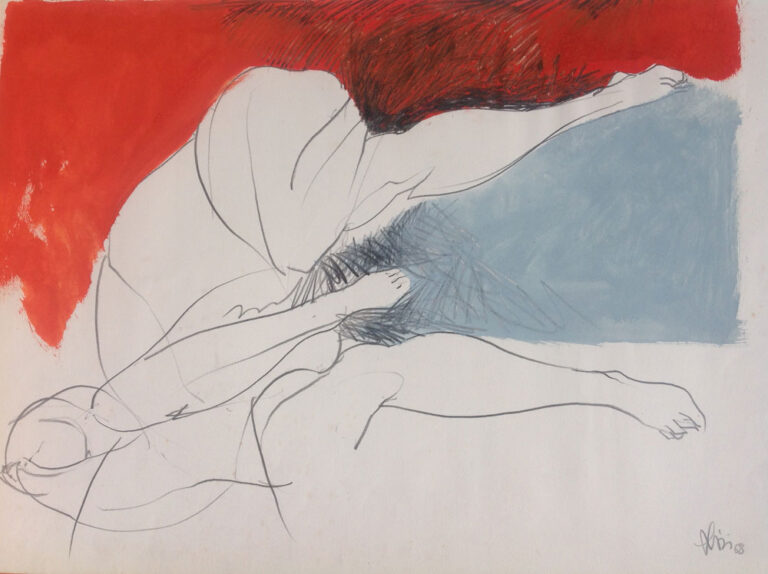 1968 - Pencil and tempera on paper - cm 48x66