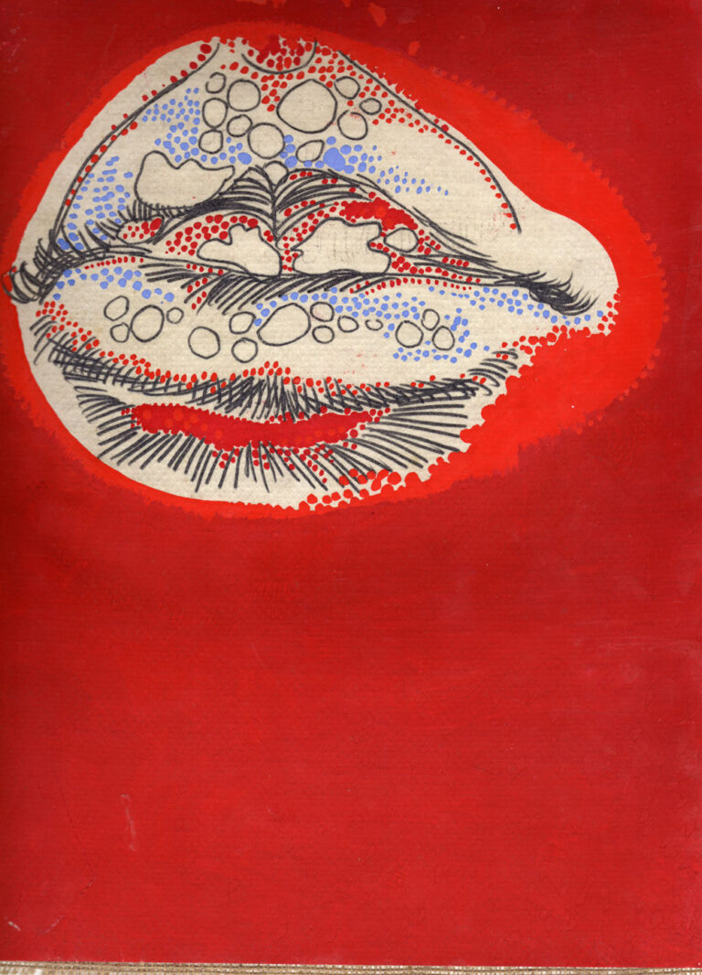 1973 - Tempera and pencil on paper - cm 29x22