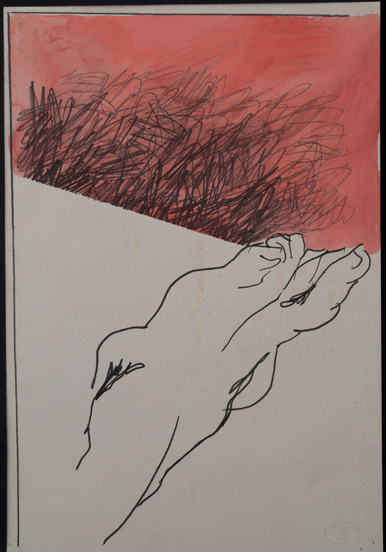 1970 - Tempera and pencil on paper - cm 70x50